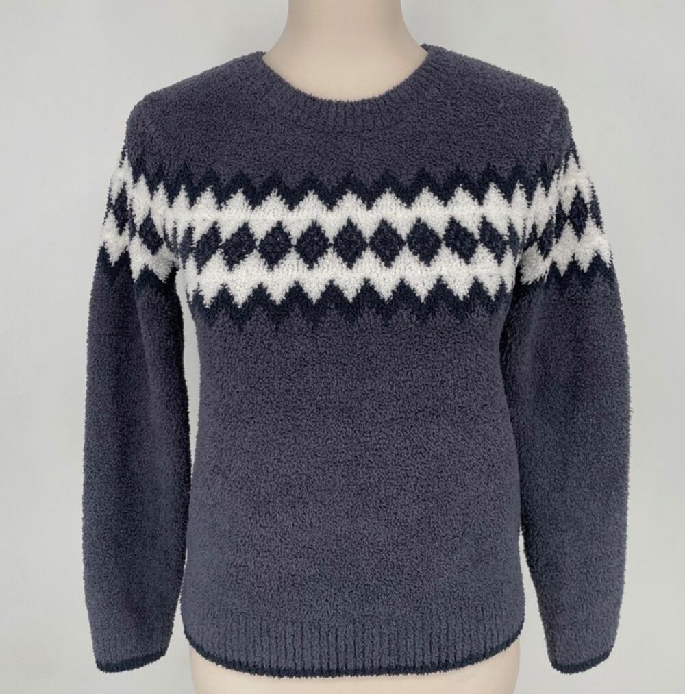 Barefoot Dreams CozyChic Unisex Youth Pullover Sweater, Size 8/10
